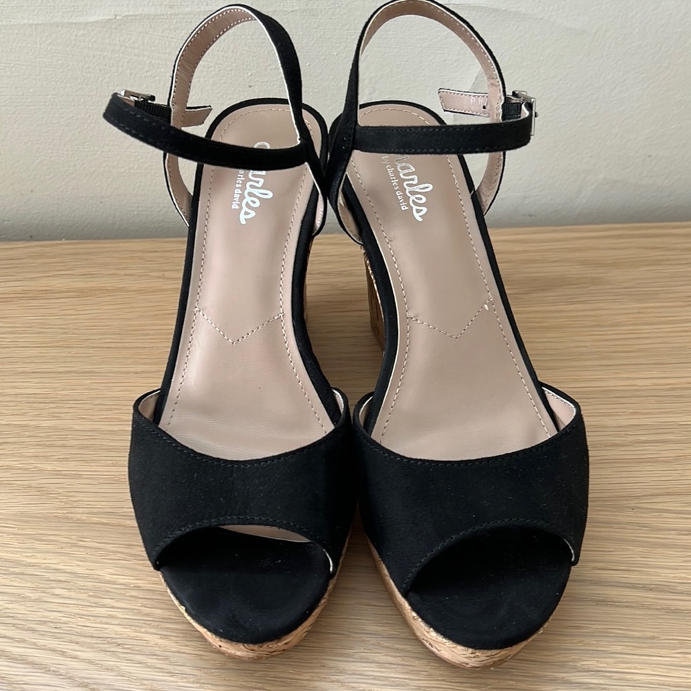 Lambert cork wedge sandal